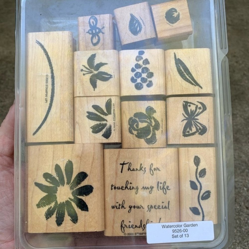 2 for $20 - Stampin' Up! Watercolor Garden set